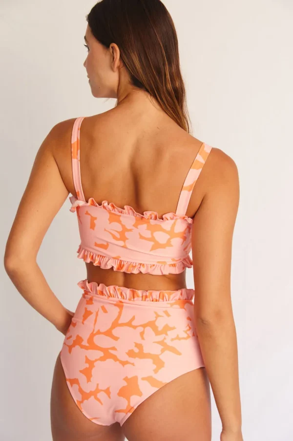Bottoms<Citrine Swim Alice Bottom // Orange Floral