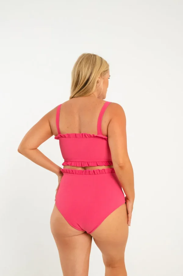 Bottoms<Citrine Swim Alice Bottom // Rose (ribbed)
