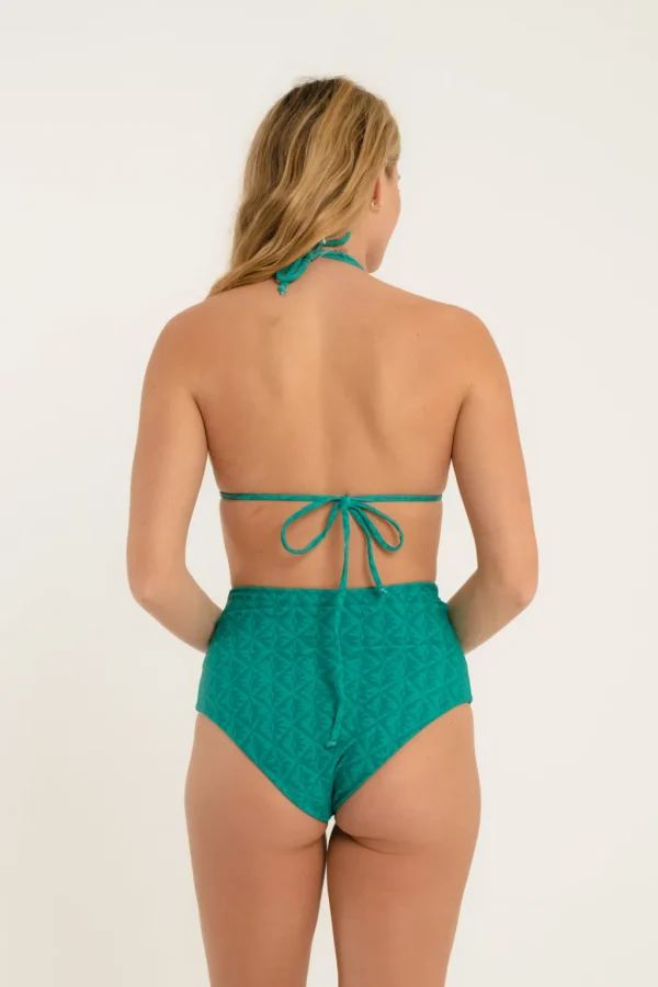 Tops<Citrine Swim Allie Top // Emerald Reflections