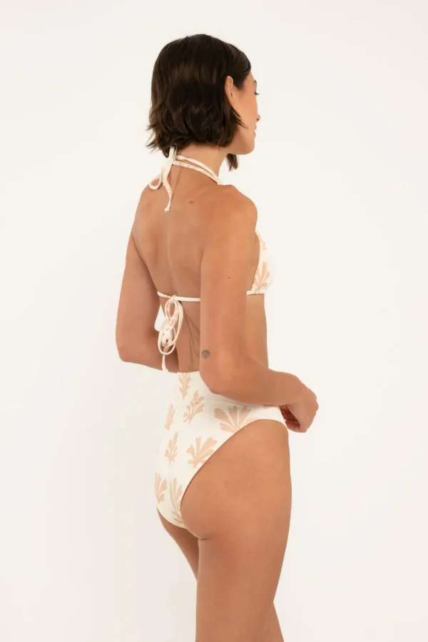 Tops<Citrine Swim Allie Top // Tan Reef