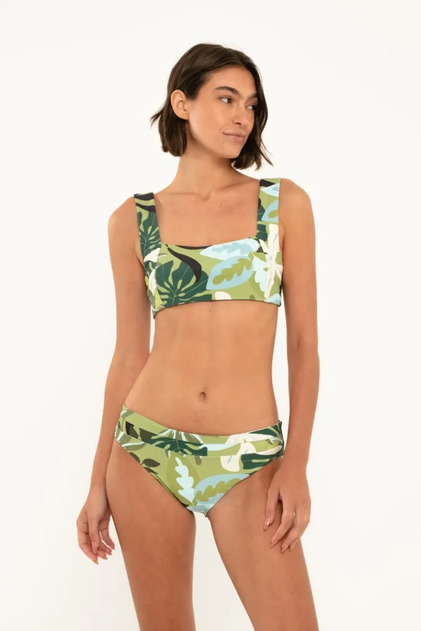 Tops<Citrine Swim Bea Top // West Indies