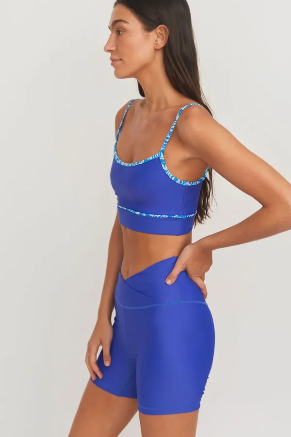 Active | Bottoms<Citrine Swim Becca Shorts // Blue