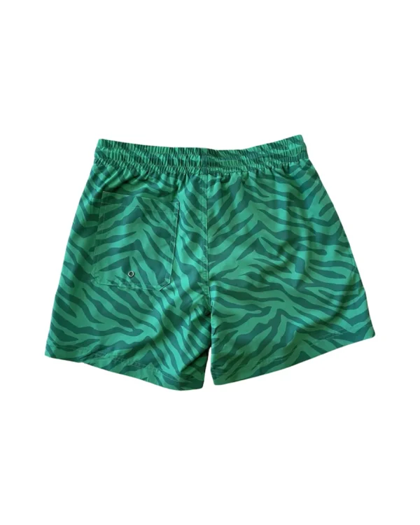 Boys | Mens<Citrine Swim Cole Boardies // Green Zebra - MENS