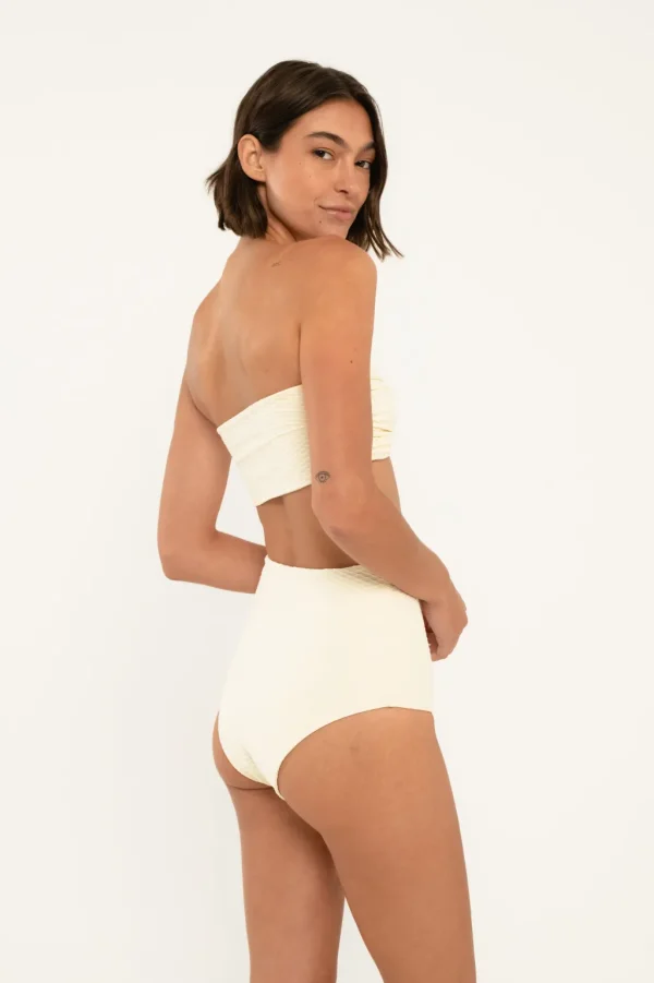 Bottoms<Citrine Swim Dakota Bottom // Ivory (diamond textured)