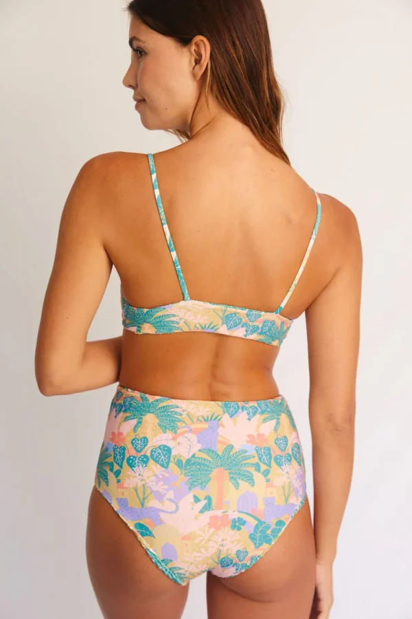 Bottoms<Citrine Swim Dakota Bottom // Light/Olive Jungle