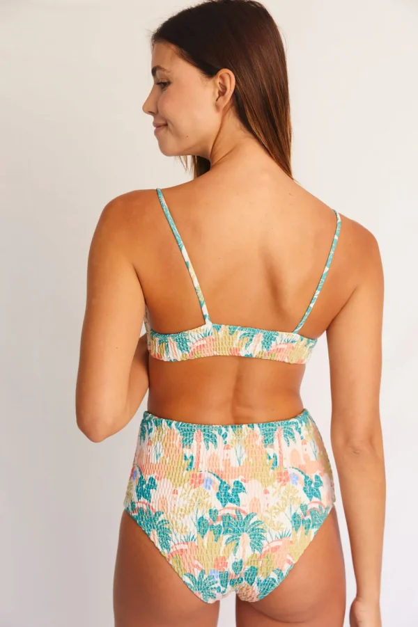 Bottoms<Citrine Swim Dakota Bottom // Light/Olive Jungle