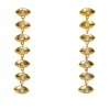 Jewelry<Citrine Swim 7 Eye Dangle Earrings
