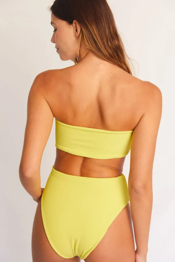 Bottoms<Citrine Swim Gigi Bottom // Citrus (ribbed)