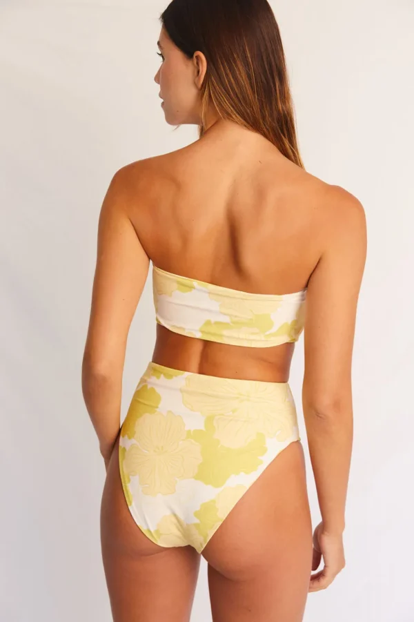 Bottoms<Citrine Swim Gigi Bottom // Large Lime Floral