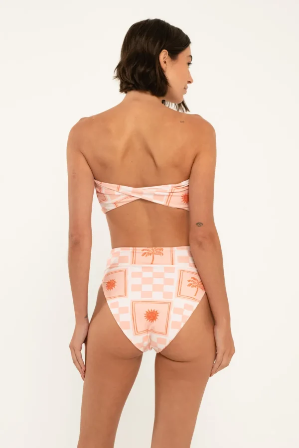 Bottoms<Citrine Swim Gigi Bottom // Tile Print
