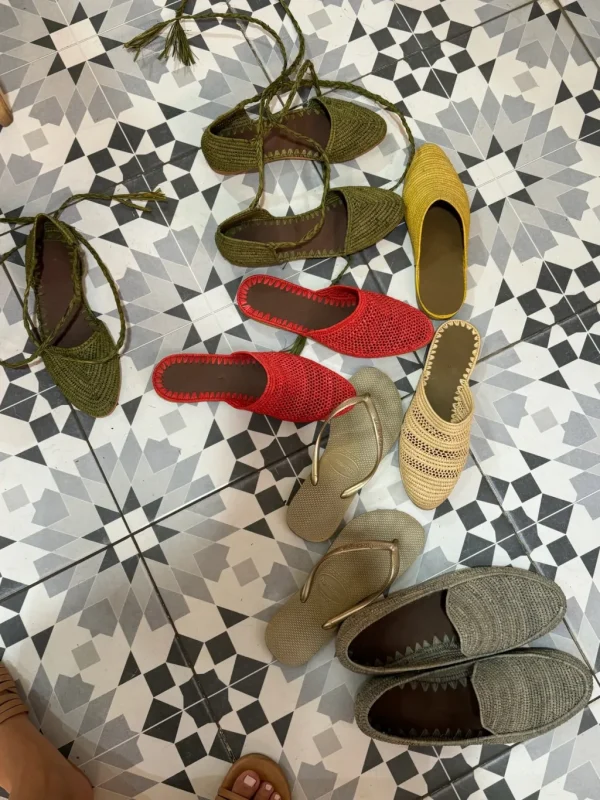 Shoes<Citrine Swim Green Moroccan Ankle Tie Shoes
