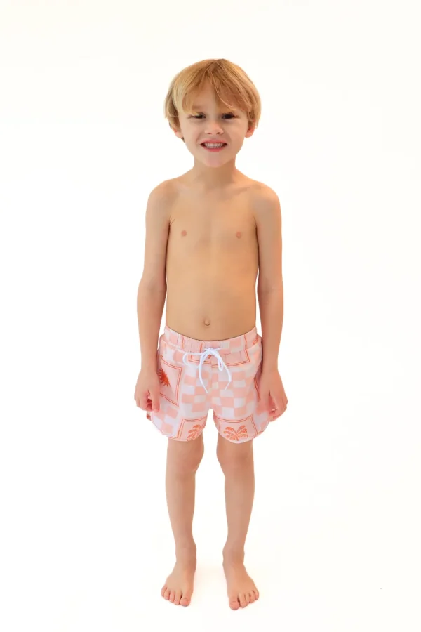Boys | Kids<Citrine Swim Gus Boardies (kids) // Tile Print
