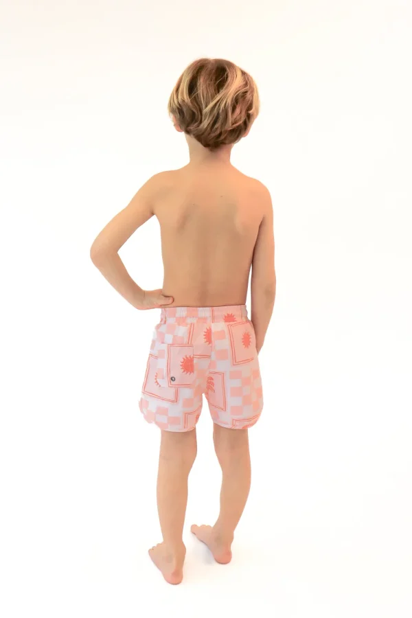 Boys | Kids<Citrine Swim Gus Boardies (kids) // Tile Print