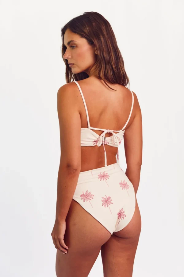 Tops<Citrine Swim Hana Top // Palmas