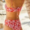Bottoms<Citrine Swim Izzy Bottom // Crimson Batik