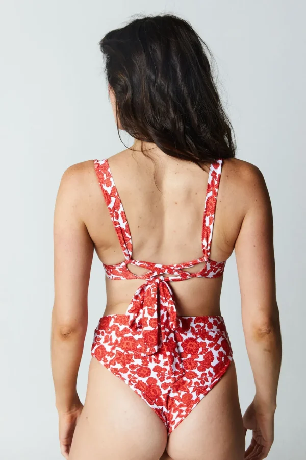Bottoms<Citrine Swim Izzy Bottom // Crimson Batik