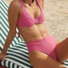 Bottoms<Citrine Swim Izzy Bottom // Rose (ribbed)
