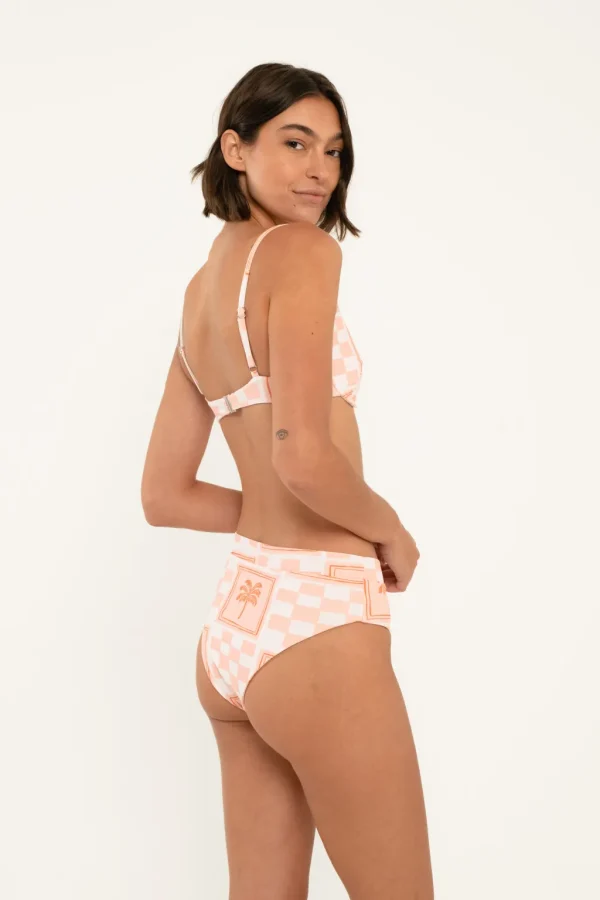 Bottoms<Citrine Swim Izzy Bottom // Tile Print