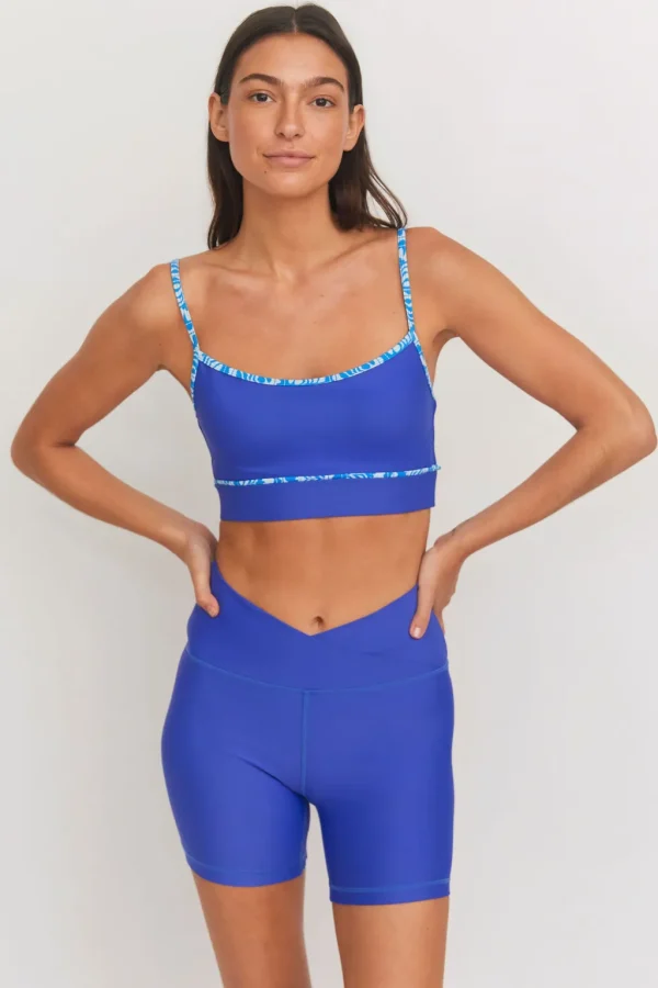 Active<Citrine Swim Janie Top // Blue