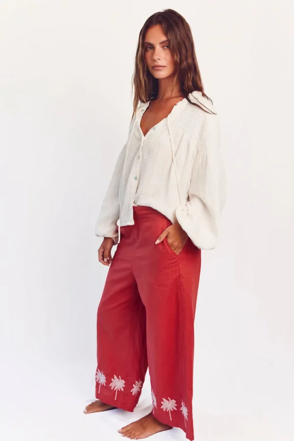 Bottoms<Citrine Swim Jojo Pants // Brick