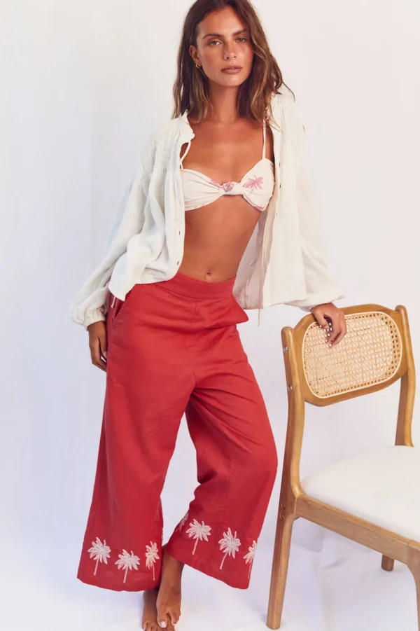 Bottoms<Citrine Swim Jojo Pants // Brick