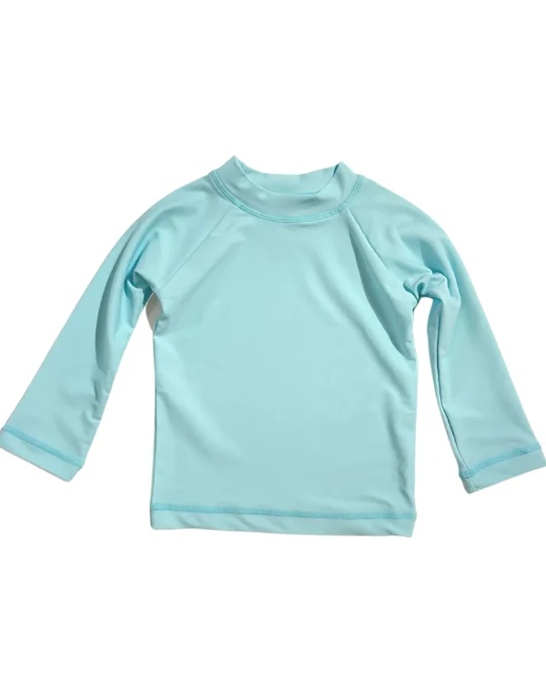Boys | Girls<Citrine Swim Kids Rashguard // Aqua