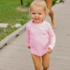 Boys | Girls<Citrine Swim Kids Rashguard // Pink