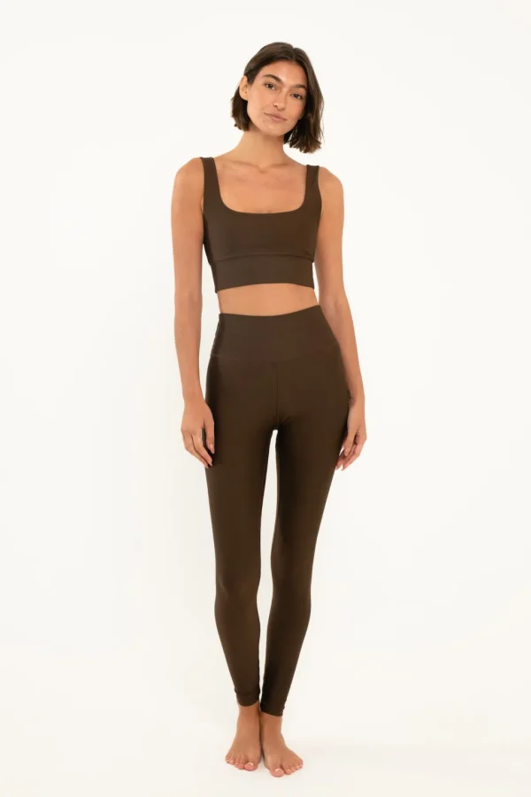 Active<Citrine Swim Lana Top // Mocha