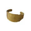 Jewelry<Citrine Swim Large Hammered Brass Moroccan Cuff