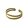 Jewelry<Citrine Swim Layered Brass Moroccan Cuff