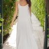 Dresses<Citrine Swim Leta Dress // White (gauze)
