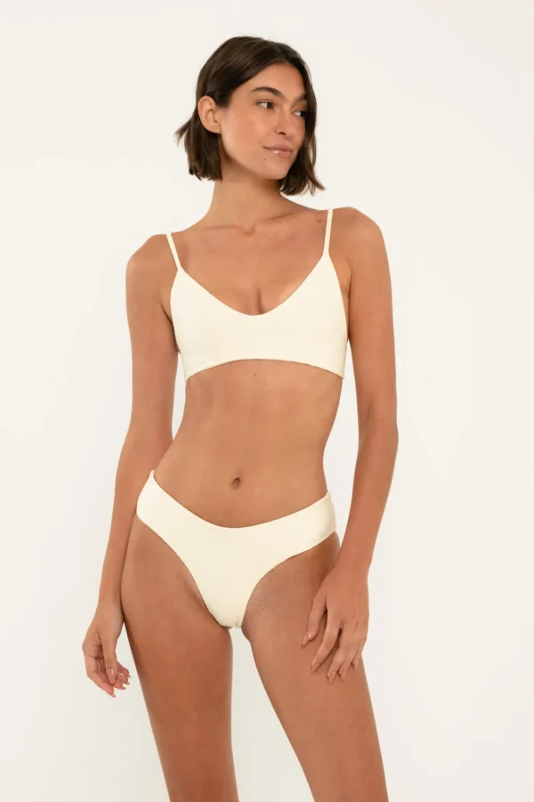 Bottoms<Citrine Swim Lila Bottom // Ivory (diamond textured)