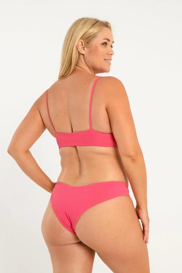 Bottoms<Citrine Swim Lila Bottom // Rose (ribbed)