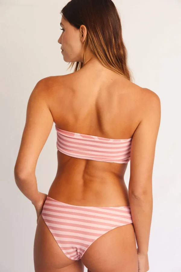 Bottoms<Citrine Swim Lila Bottom // Tan Floral/Stripes