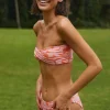 Tops<Citrine Swim Lottie Top // Orange Floral