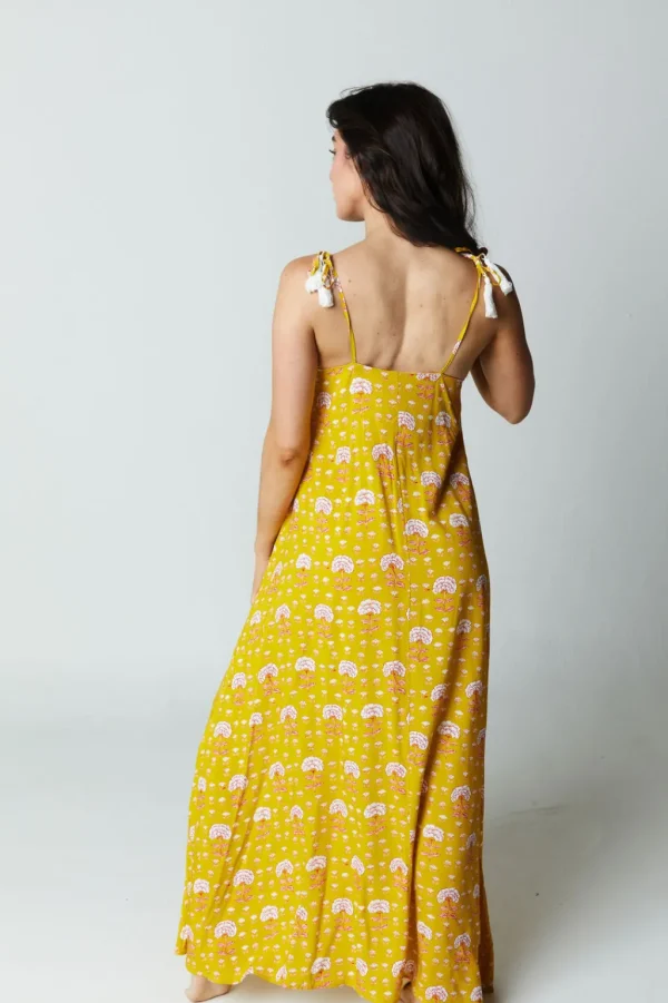 Dresses<Citrine Swim Lucy Dress // Olive Block Print