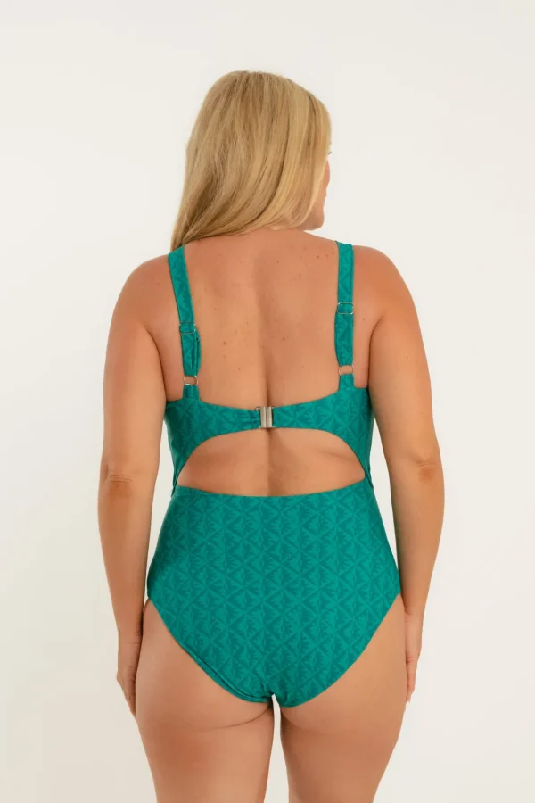 One Pieces<Citrine Swim Meli One Piece // Emerald Reflections