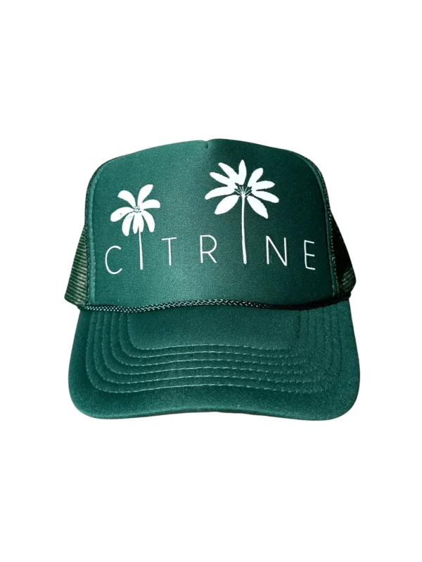Hats<Citrine Swim Mesh Trucker Hat // Green