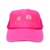Hats<Citrine Swim Mesh Trucker Hat // Neon Pink