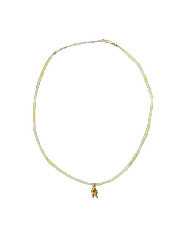Jewelry<Citrine Swim Mini Citron Peace Necklace