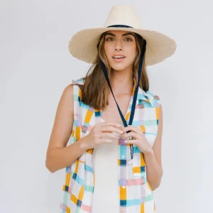 Hats<Citrine Swim Miriam Palm Fringe Hat