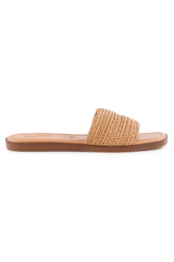 Shoes<Citrine Swim Palms Perfection Woven Sandal // Tan