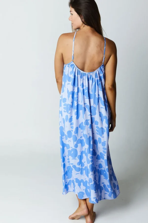 Dresses<Citrine Swim Petra Dress // Blue Ladies