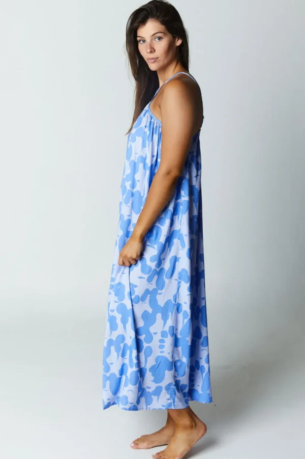 Dresses<Citrine Swim Petra Dress // Blue Ladies