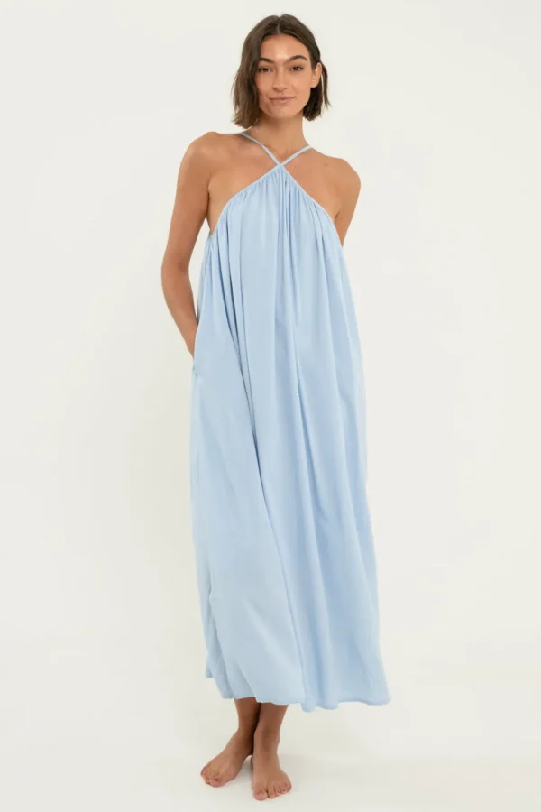 Dresses<Citrine Swim Petra Dress // Light Blue