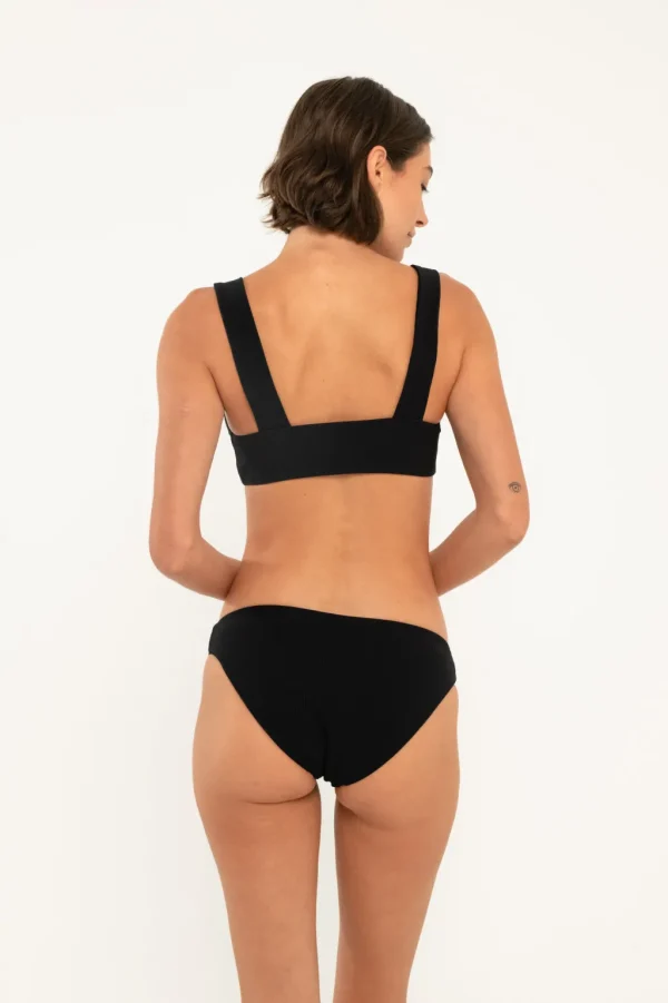Bottoms<Citrine Swim Raglan Bottom // Black (ribbed)