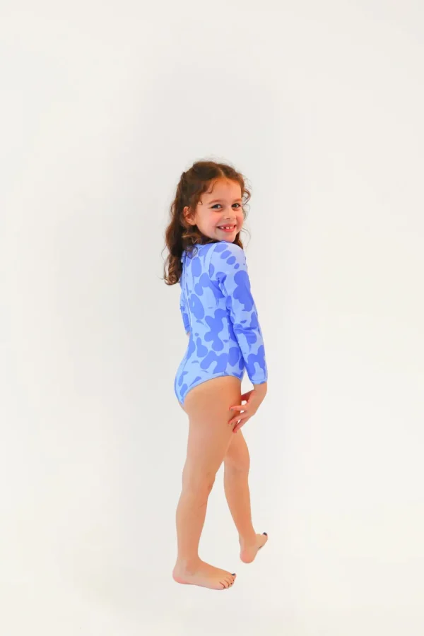 Girls | Kids<Citrine Swim Riley One Piece (kids) // Blue Ladies