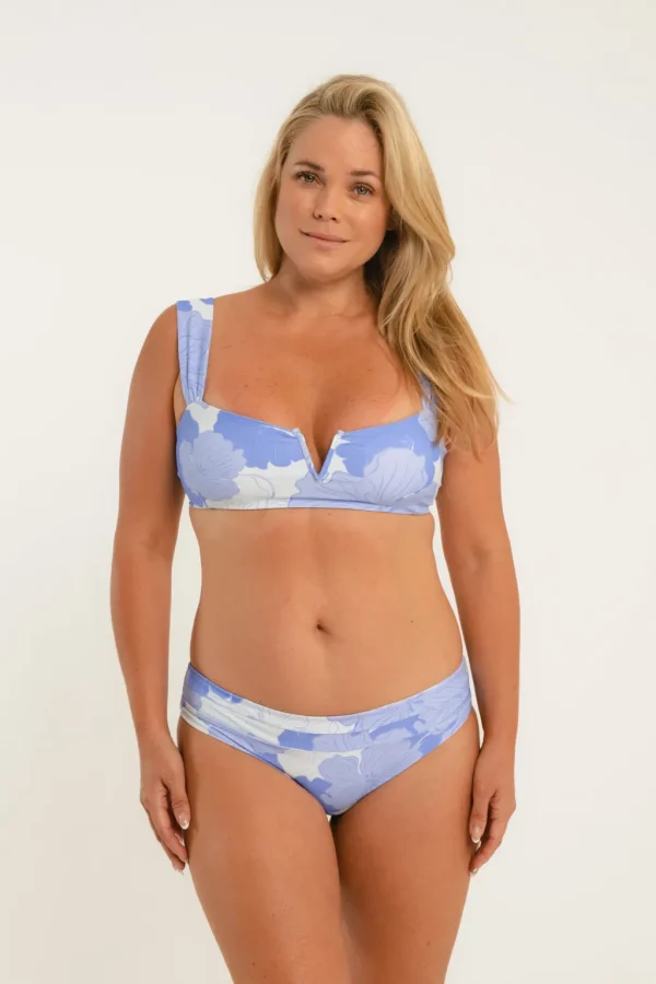 Tops<Citrine Swim Rory Top // Blue Floral
