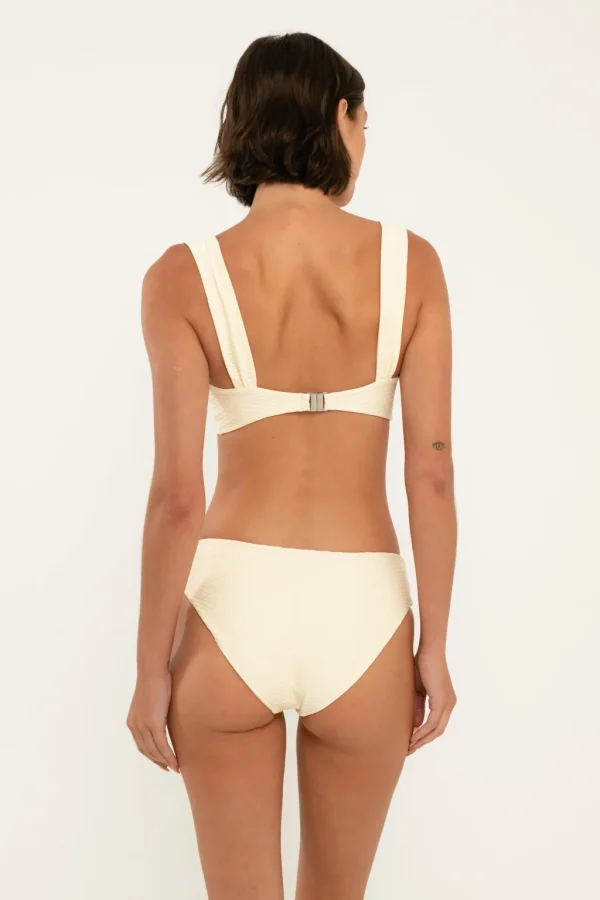 Tops<Citrine Swim Rory Top // Ivory (diamond textured)