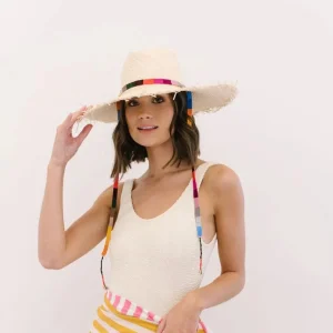 Hats<Citrine Swim Rosita Palm Palm Fringe Hat